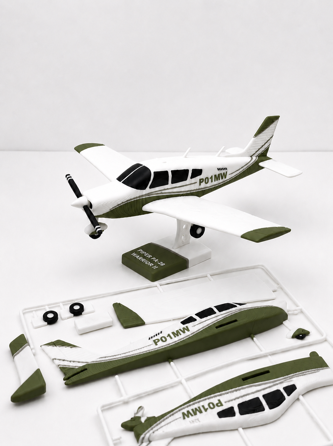 Piper PA-28 Warrior II 3D Printed Model Kit