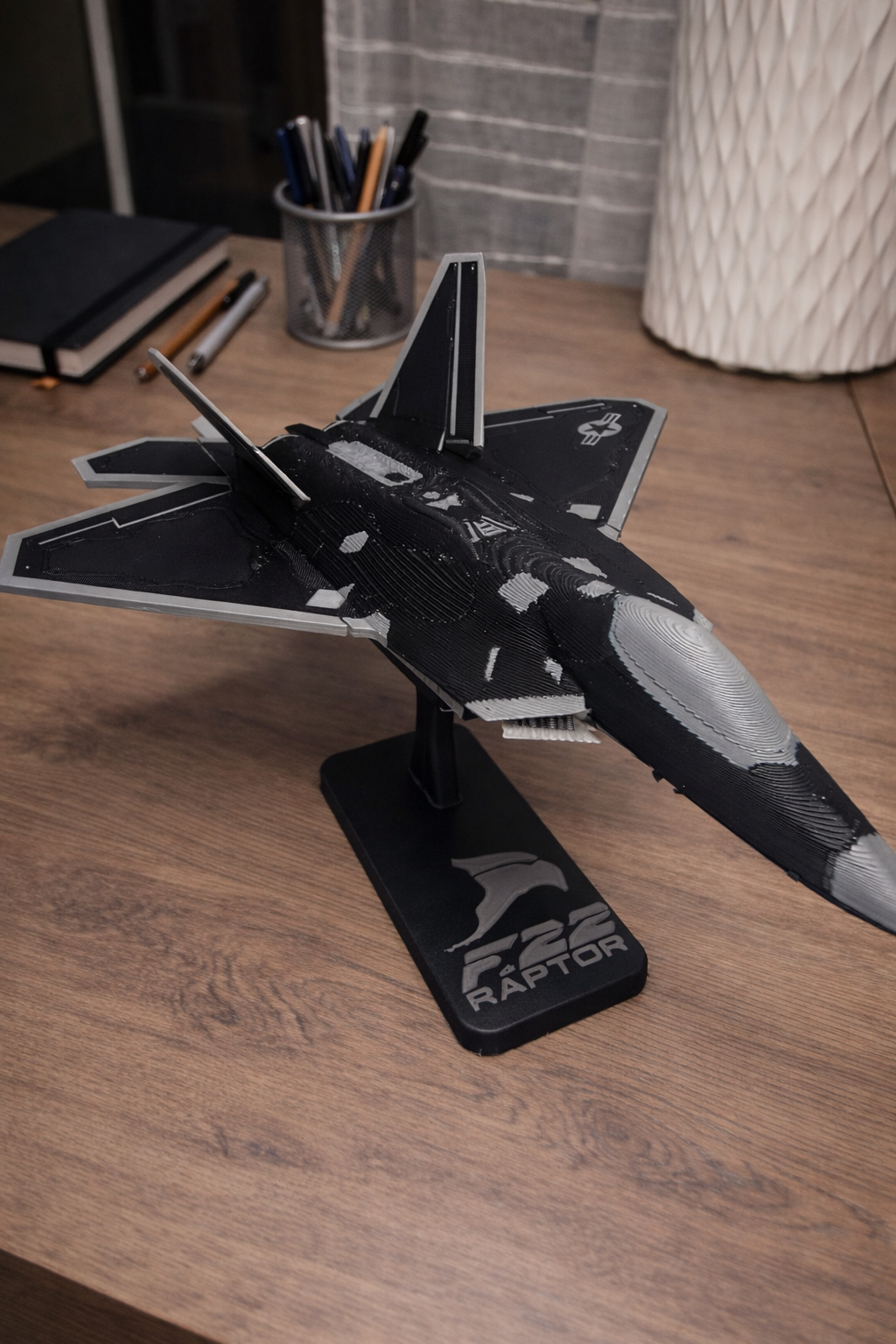 F-22 Raptor 3D Printed Aircraft Model Kit – Stealth Fighter Edition