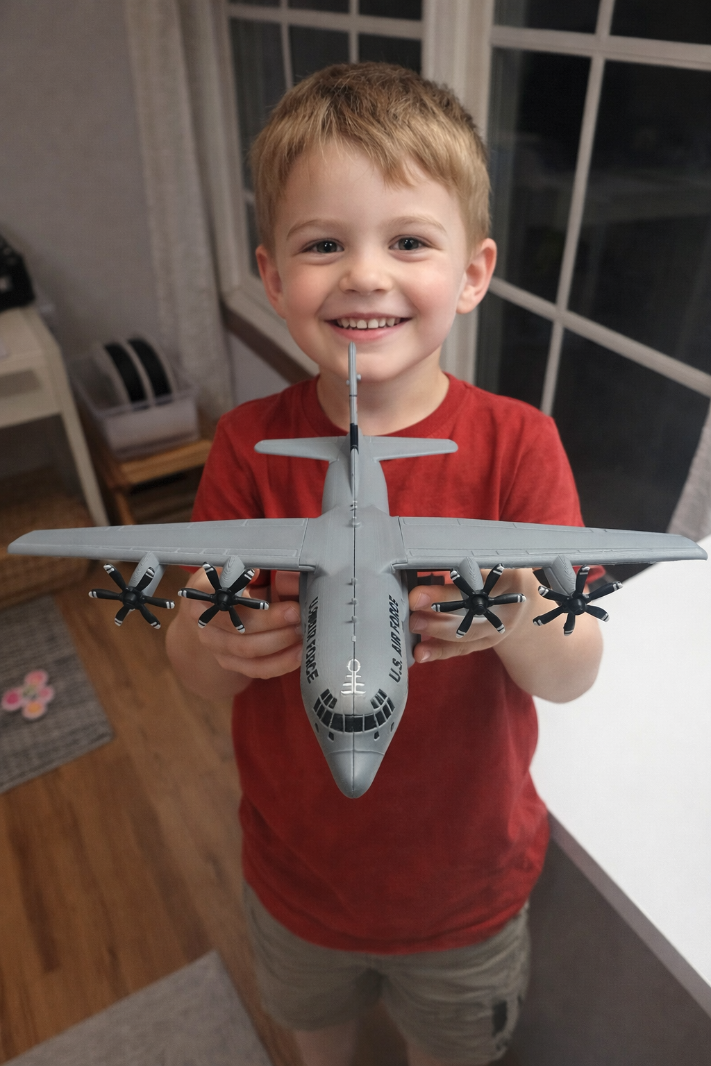 C-130J Hercules 3D Printed Aircraft Model Kit – Military Cargo Plane