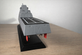 USS Zumwalt DDG-1000 3D Printed Destroyer Display Model – Modern Navy Warship Desk Decor
