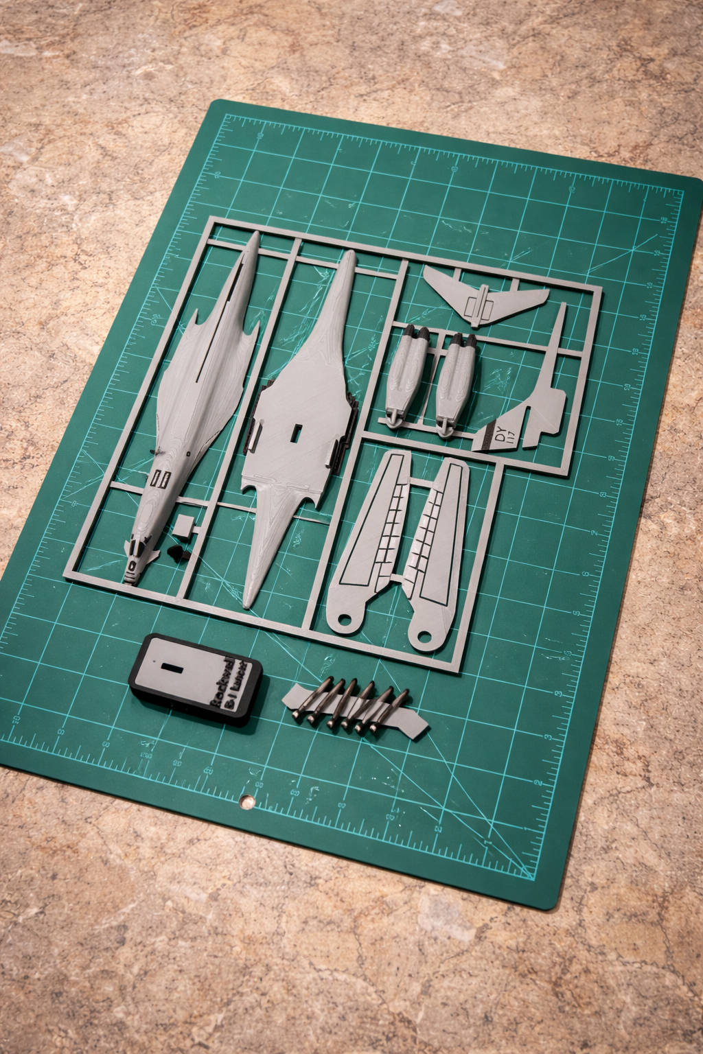 Military Bomber Aircraft Bundle 3D Printed Model Kit Set – Strategic Bomber Collection