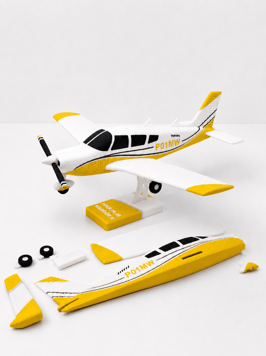 Piper PA-28 Warrior II 3D Printed Model Kit