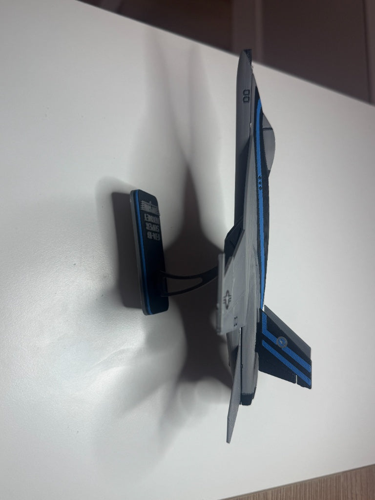 Top Gun F/A-18 Super Hornet 3D Printed Aircraft Model Kit – Maverick Inspired Jet Edition