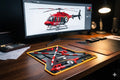 Bell 407 SkyNews 3D Printed Helicopter Model Kit