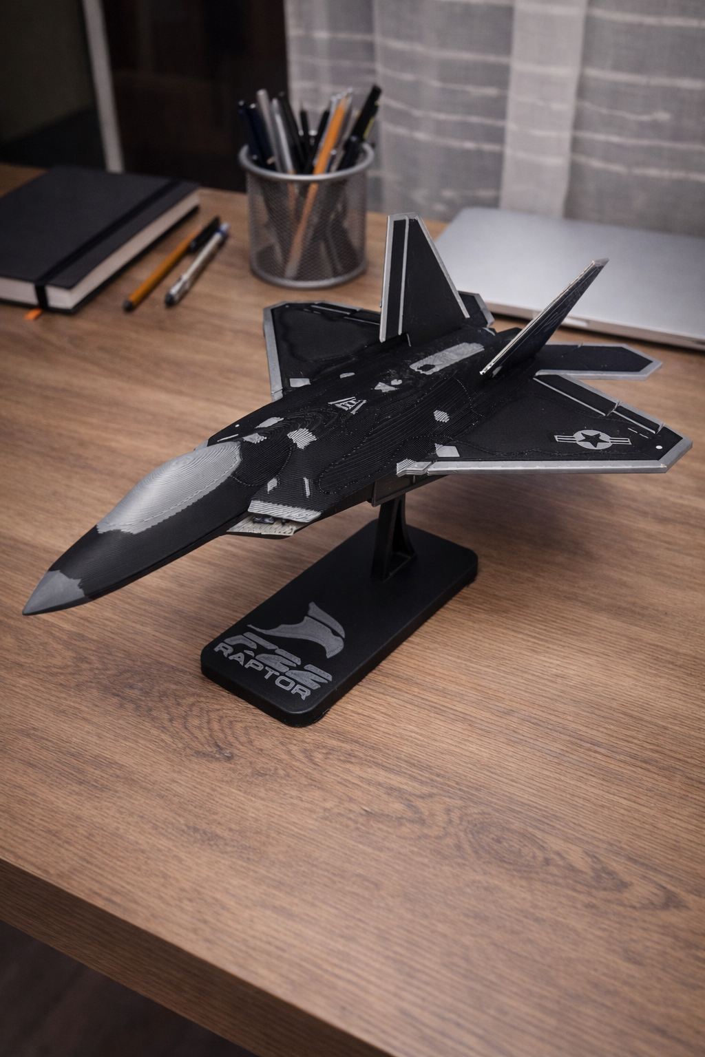 F-22 Raptor 3D Printed Aircraft Model Kit – Stealth Fighter Edition