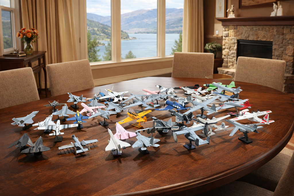 Choose Any 1, 2, 3, 4, or 5 Aircraft 3D Printed Model Kits – DIY Aviation Bundle
