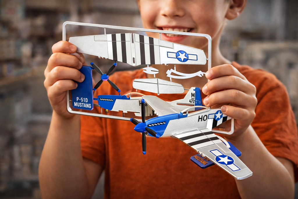 P-51 Mustang 3D Printed Aircraft Display Model