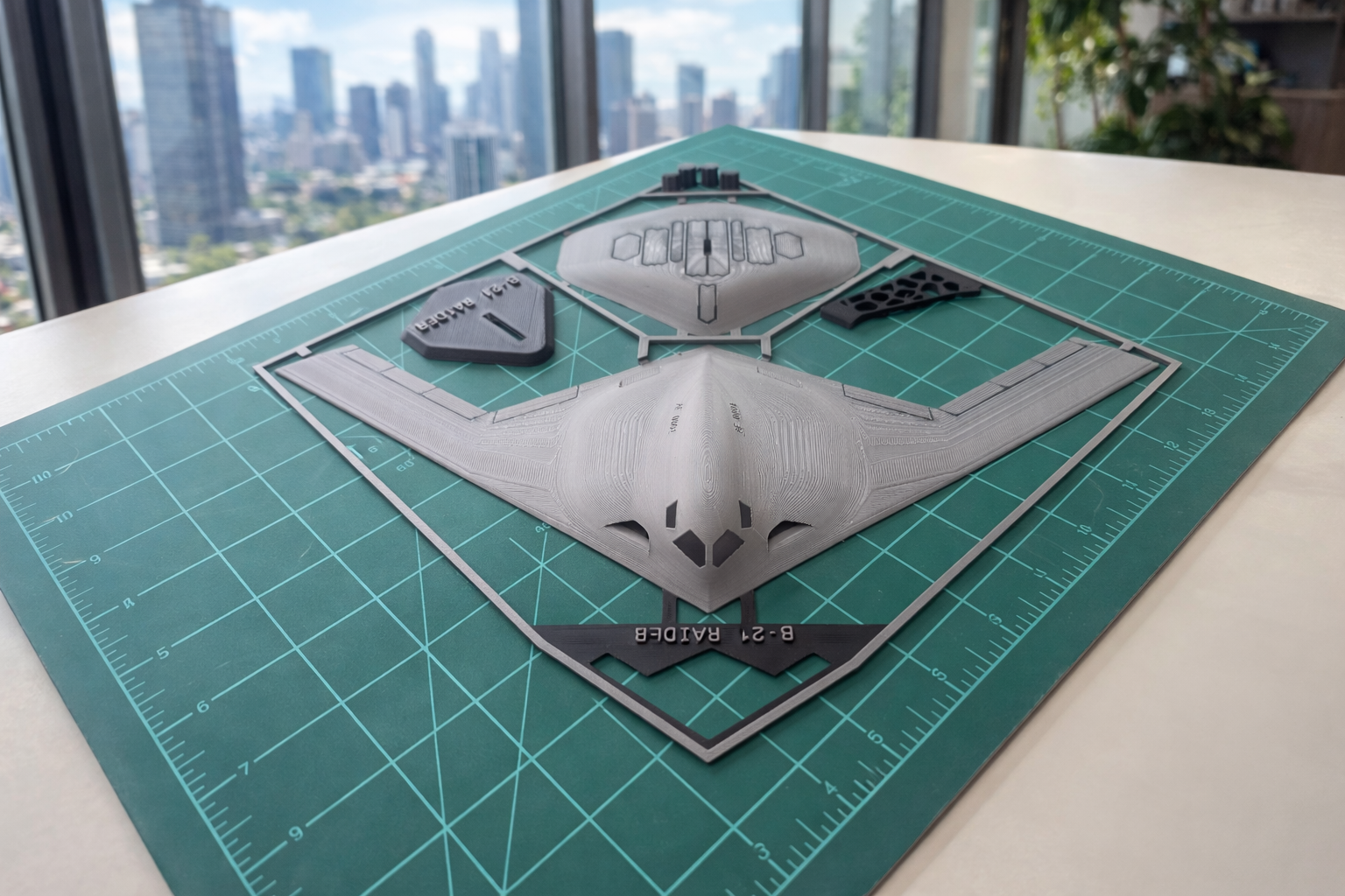 Military Bomber Aircraft Bundle 3D Printed Model Kit Set – Strategic Bomber Collection