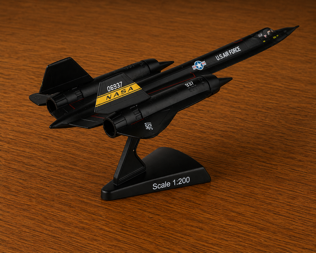 NASA YF-12 Die-Cast Aircraft Model – 1/200 Scale Blackbird Prototype