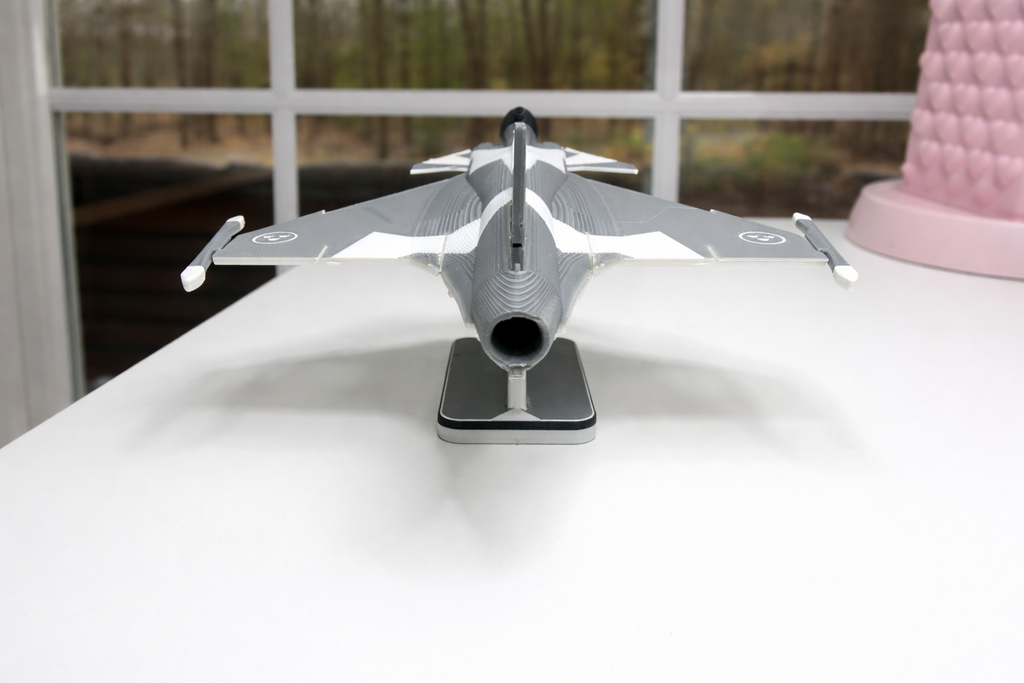JAS 39 Gripen 3D Printed Aircraft Model Kit – Modern Fighter Jet Edition