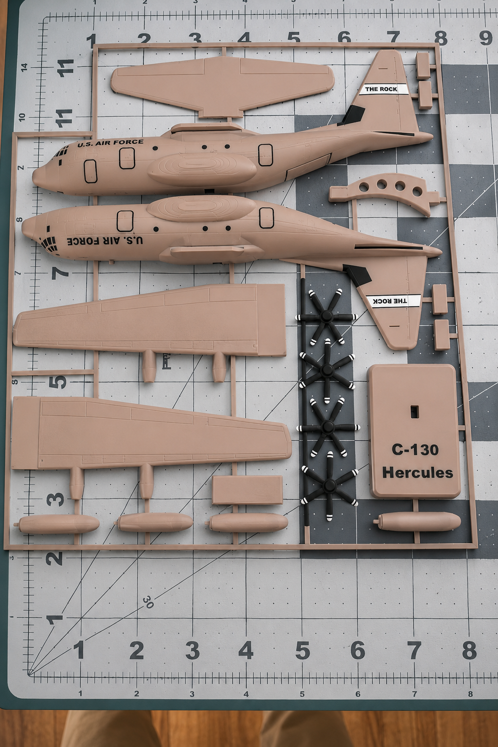 C-130J Hercules 3D Printed Aircraft Model Kit – Military Cargo Plane