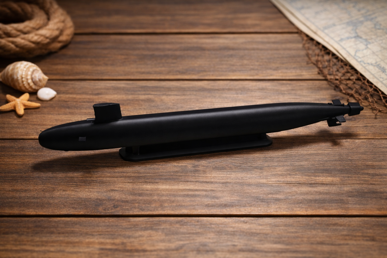 Virginia Class Submarine Display Model Virginia Class Submarine Display Model – 3D Printed Navy Submarine with Stand – Military Naval Desk Decor – Modern Submarine Display