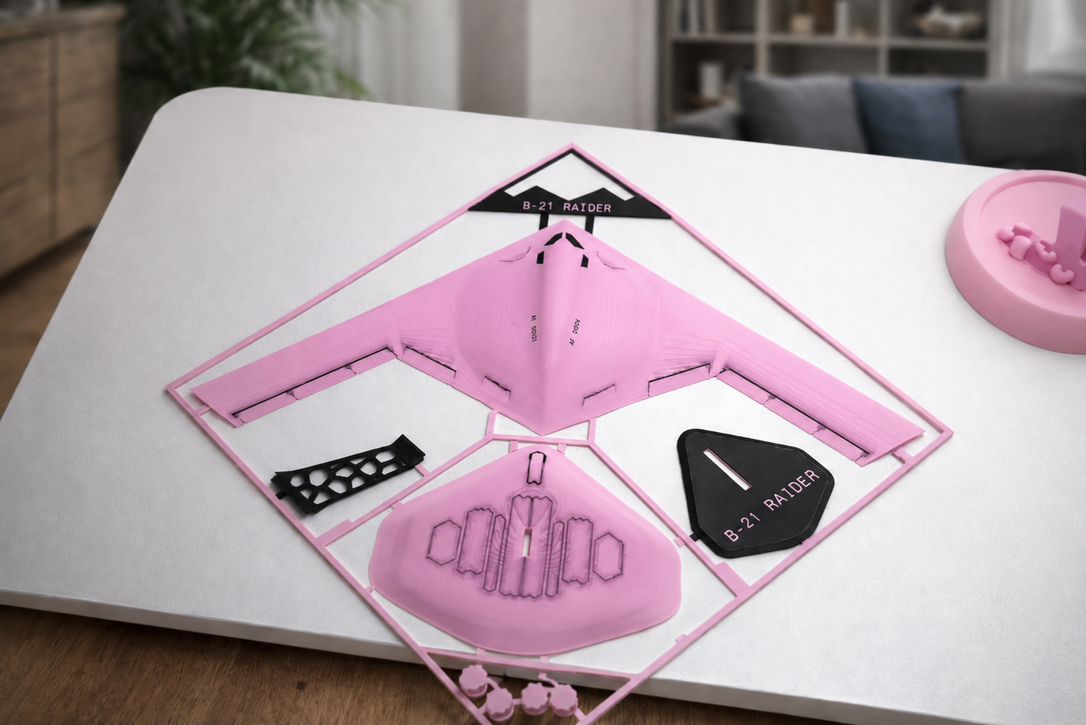 B-21 Raider 3D Printed Aircraft Model Kit – Stealth Bomber Edition