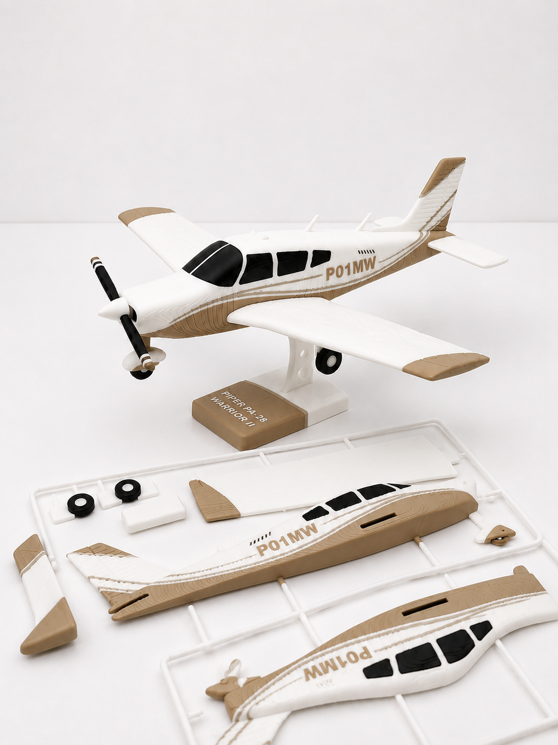 Piper PA-28 Warrior II 3D Printed Model Kit