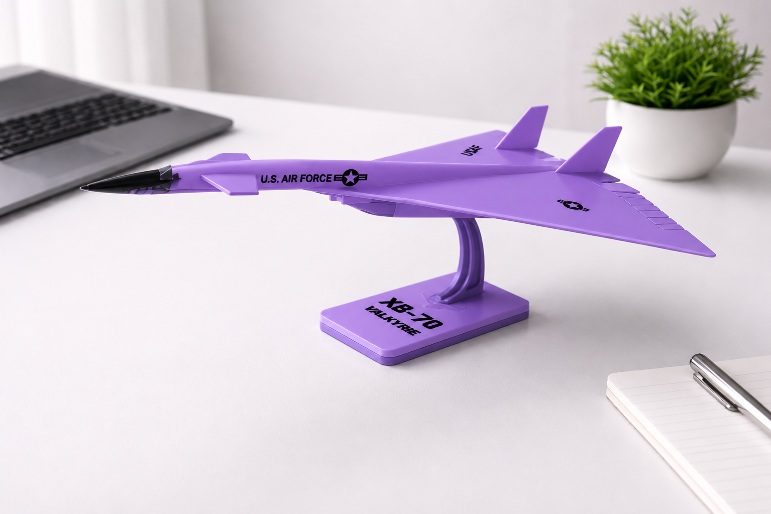 XB-70 Valkyrie 3D Printed Aircraft Model