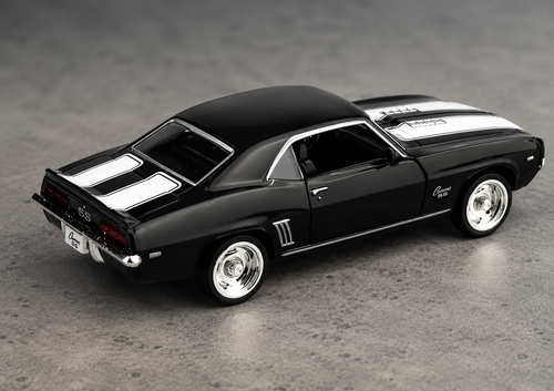 1969 Chevrolet Camaro SS Diecast Model Car – 1:36 Scale Pull Back