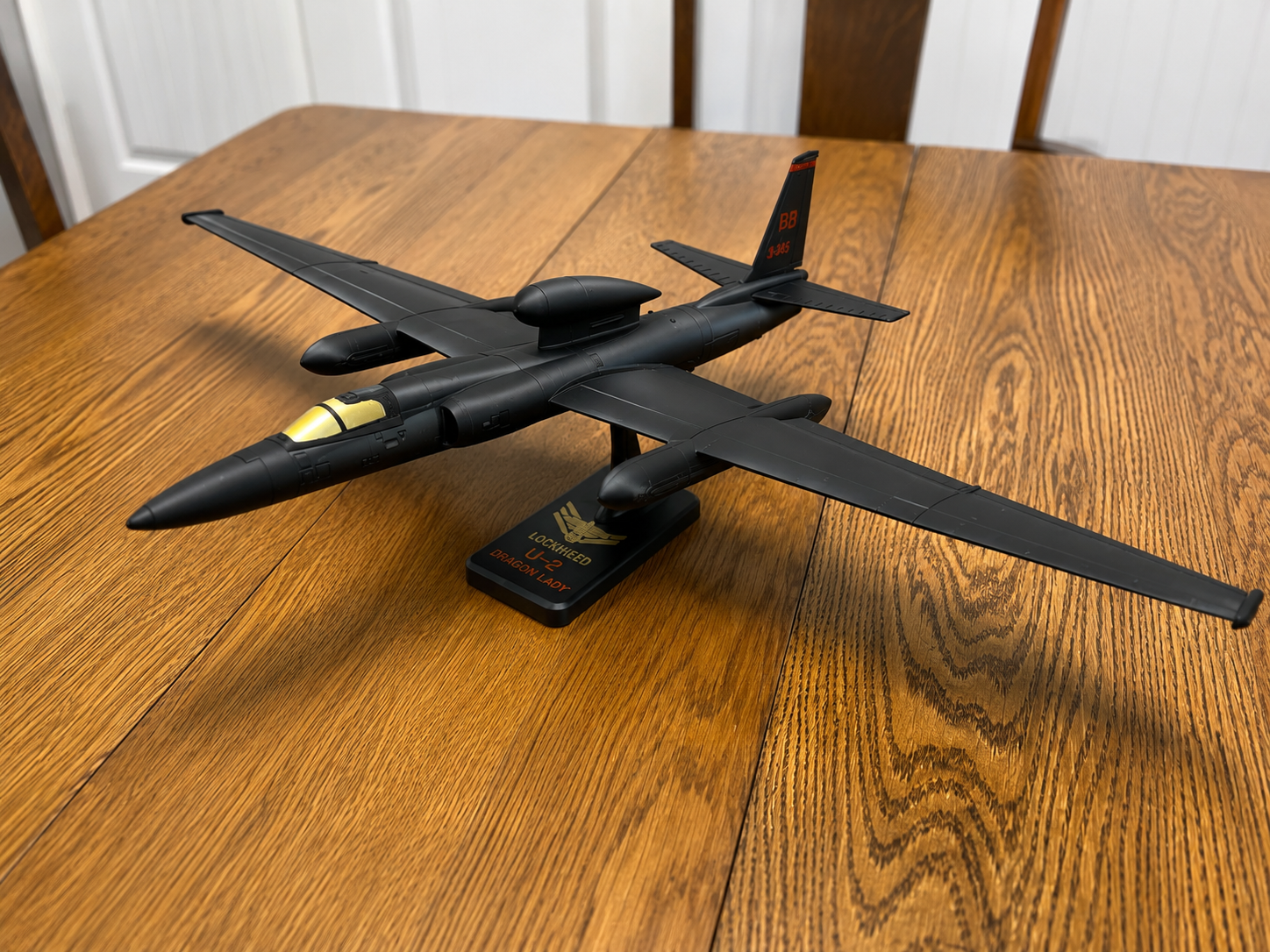 U-2 Spy Plane 3D Printed Aircraft Model