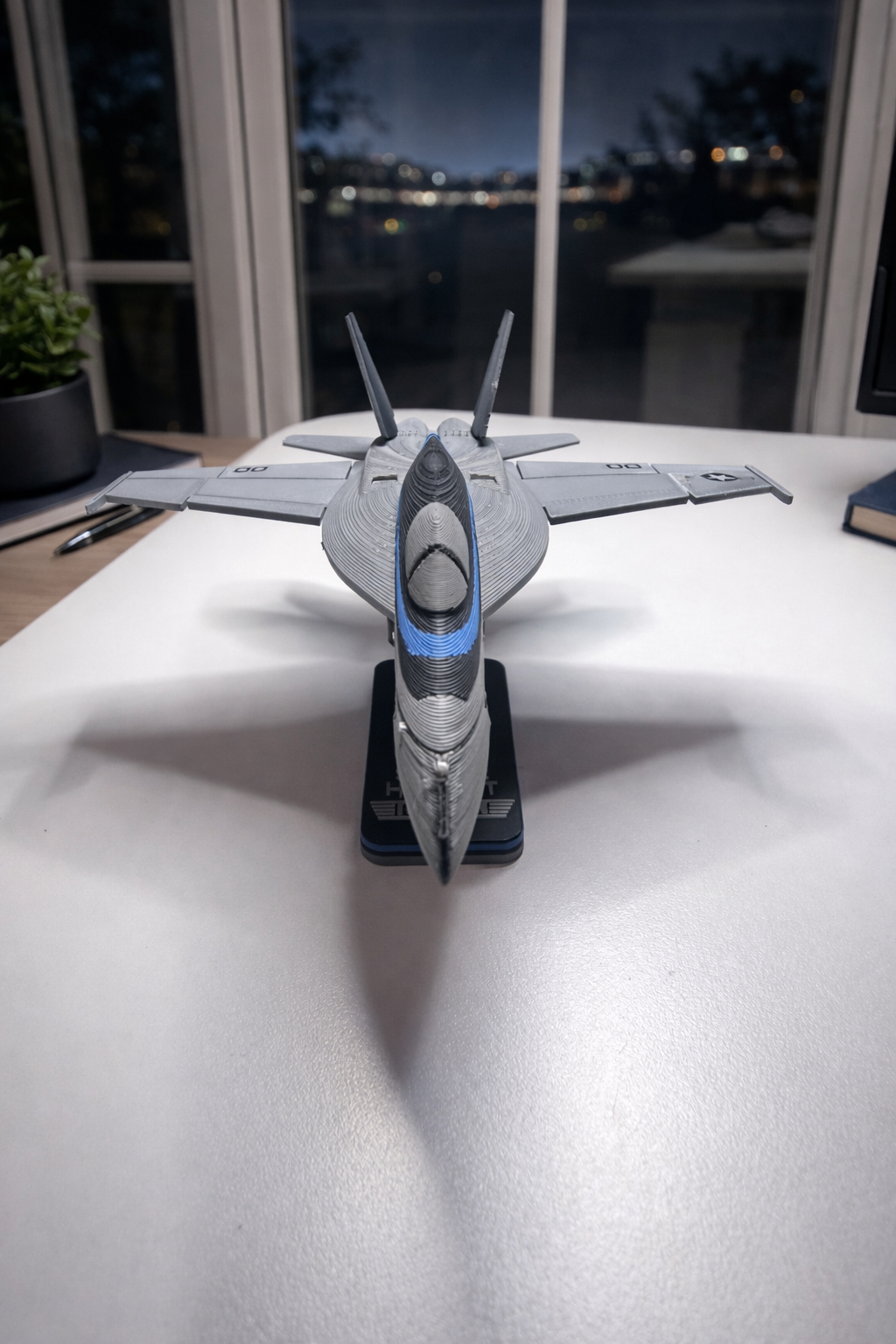 Top Gun F/A-18 Super Hornet 3D Printed Aircraft Model Kit – Maverick Inspired Jet Edition