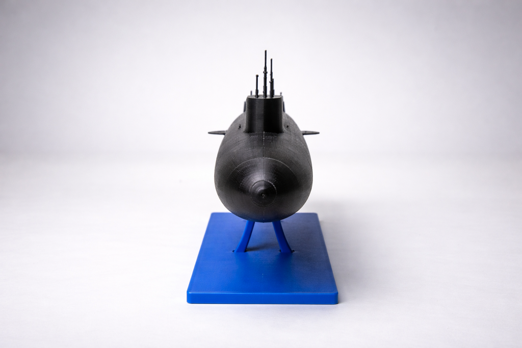 USS Seawolf Submarine 3D Printed Display Model – Military Naval Desk Display