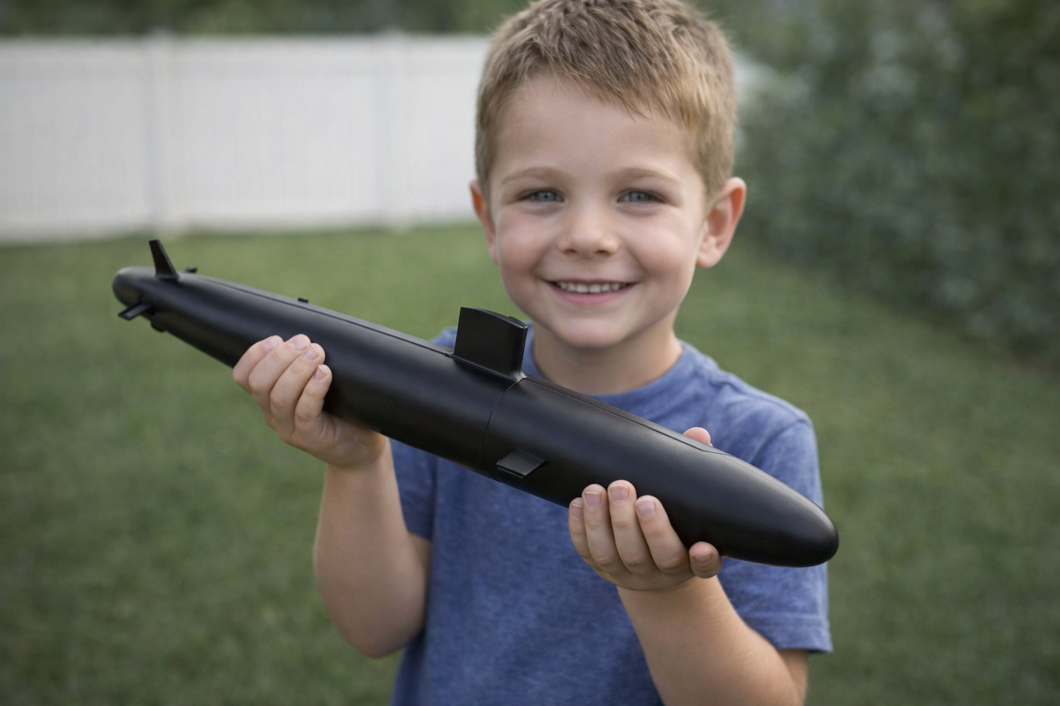 3D Printed Submarine Model Kit 3D Printed Submarine Model Kit – DIY Naval Submarine Build – Military Navy Display Model – Large 2ft Long Submarine Kit
