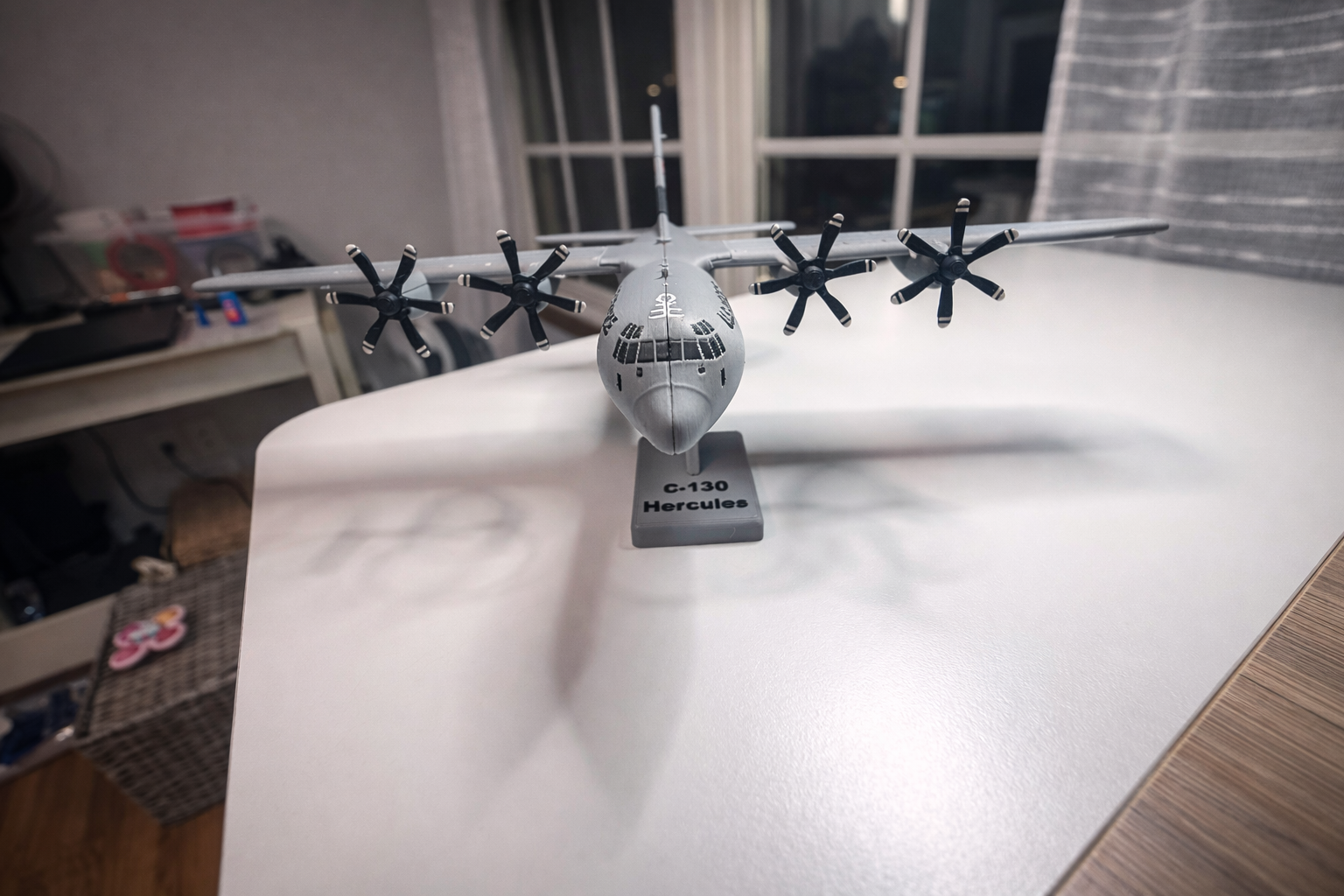 C-130J Hercules 3D Printed Aircraft Model Kit – Military Cargo Plane