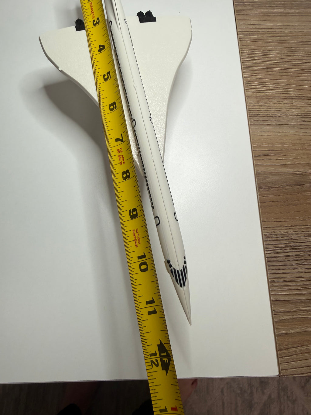 Concorde Supersonic Jet 3D Printed Aircraft Model Kit – Air France Edition