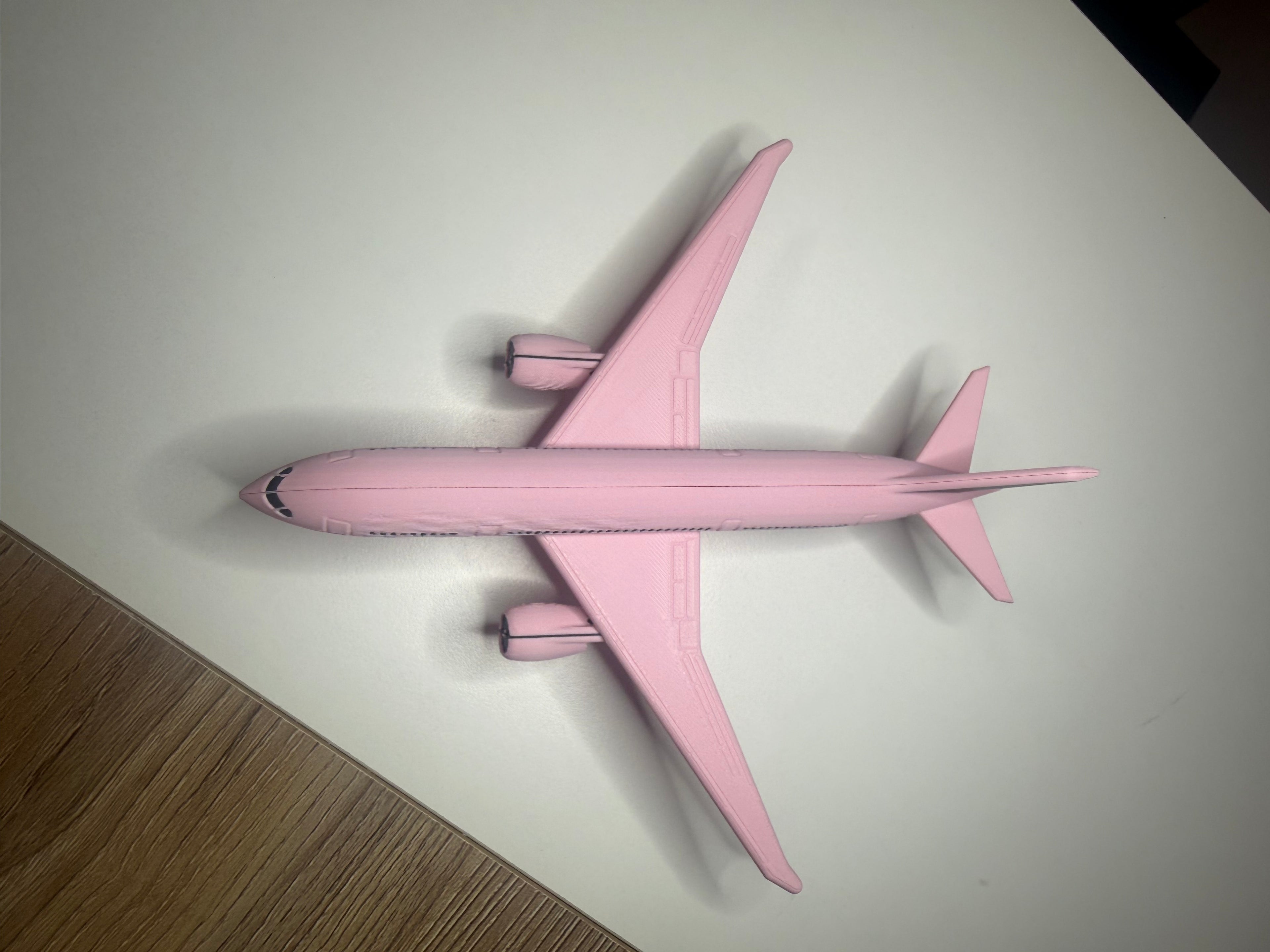 Pink Boeing 787 Dreamliner 3D Printed Aircraft Model Kit – Cute Airliner Edition
