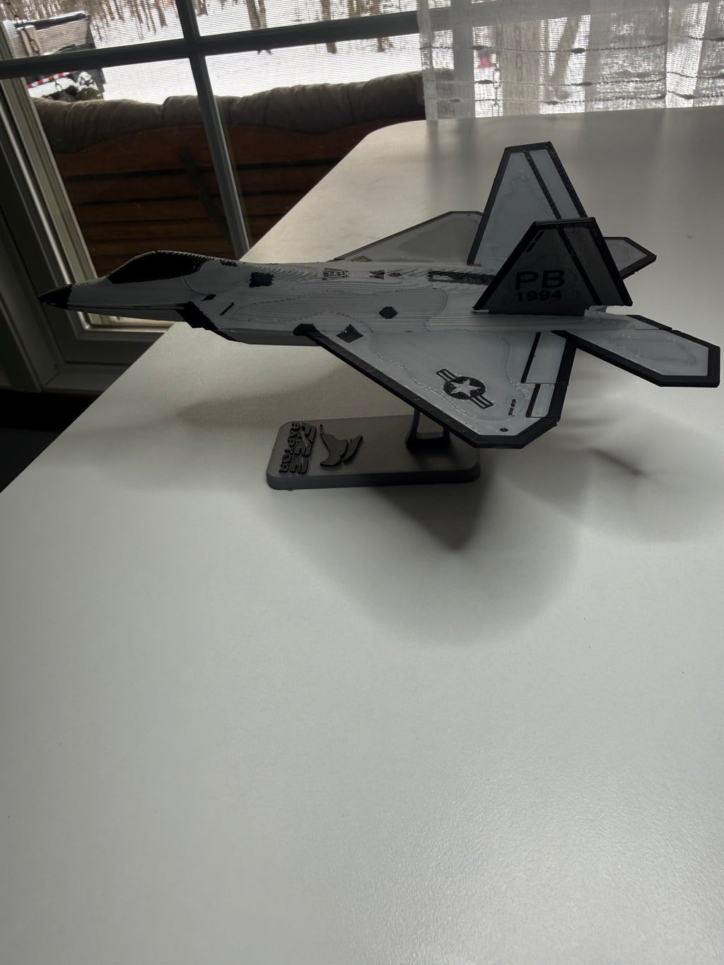 F-22 Raptor 3D Printed Aircraft Model Kit – Stealth Fighter Edition
