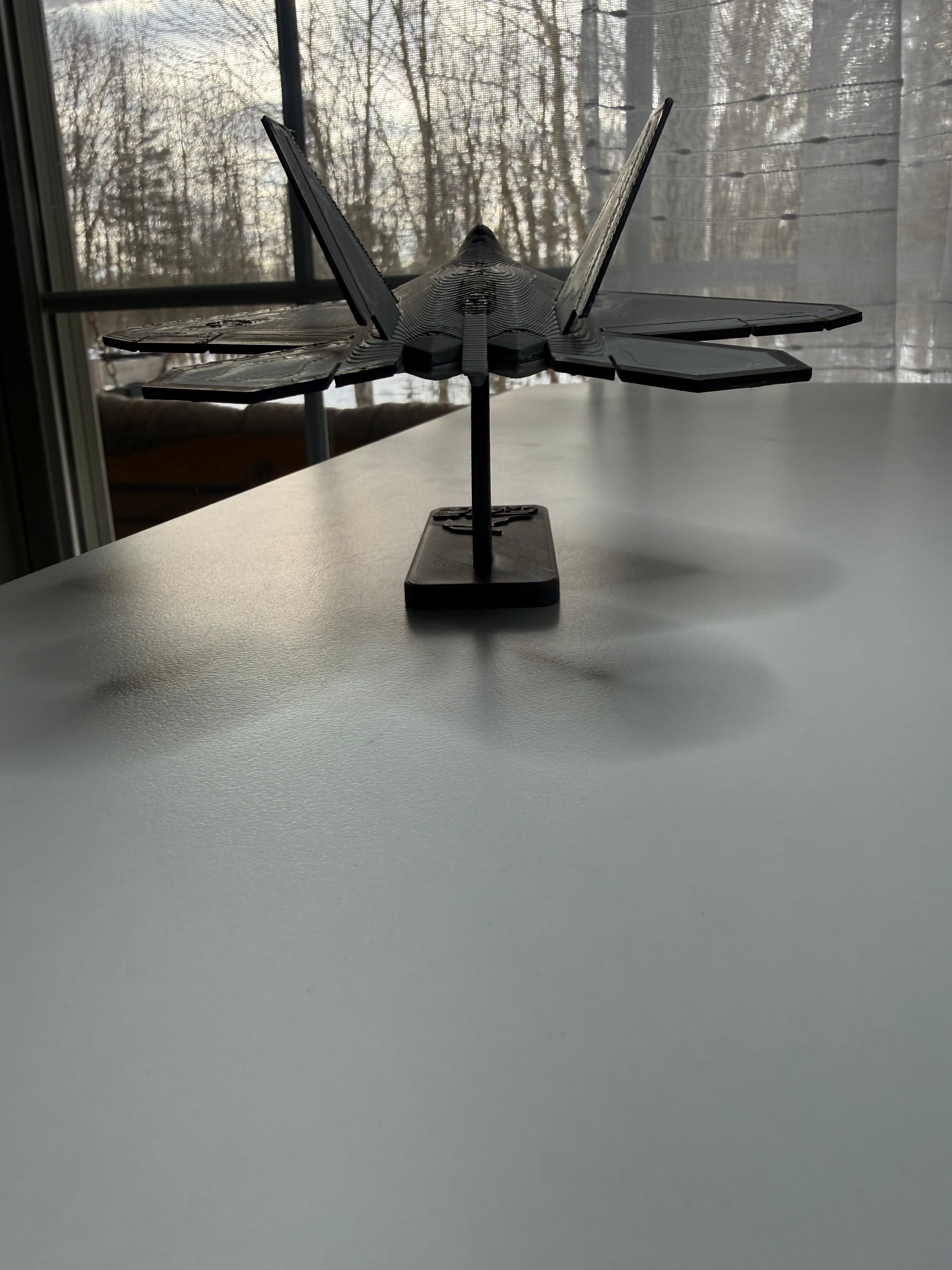 F-22 Raptor 3D Printed Aircraft Model Kit – Stealth Fighter Edition