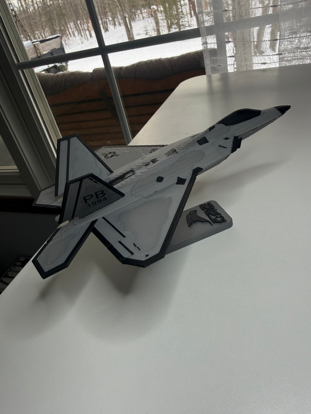 F-22 Raptor 3D Printed Aircraft Model Kit – Stealth Fighter Edition
