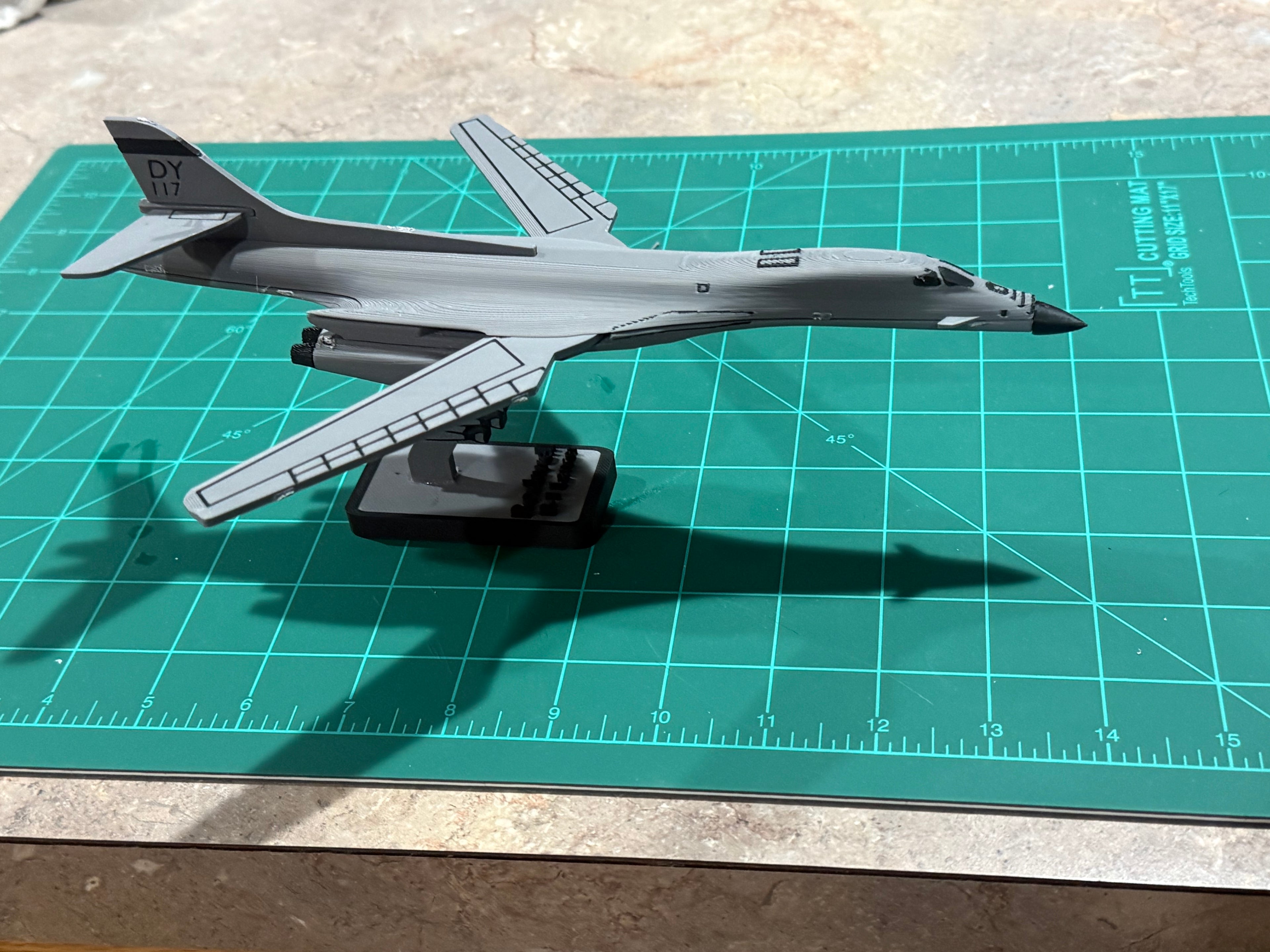 Military Bomber Aircraft Bundle 3D Printed Model Kit Set – Strategic Bomber Collection