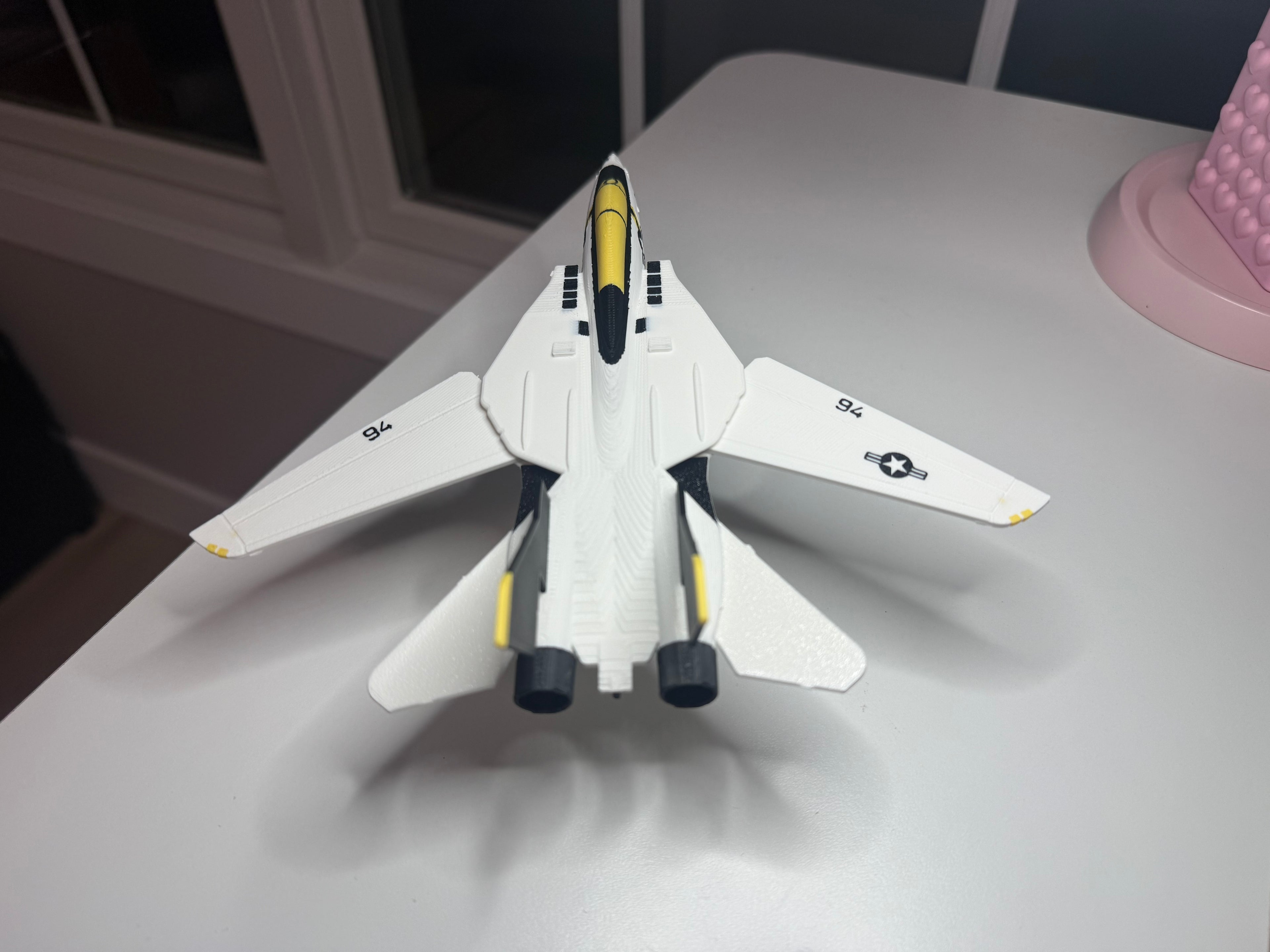 F-14 Tomcat 3D Printed Aircraft Model Kit – Classic Navy Fighter Jet Edition