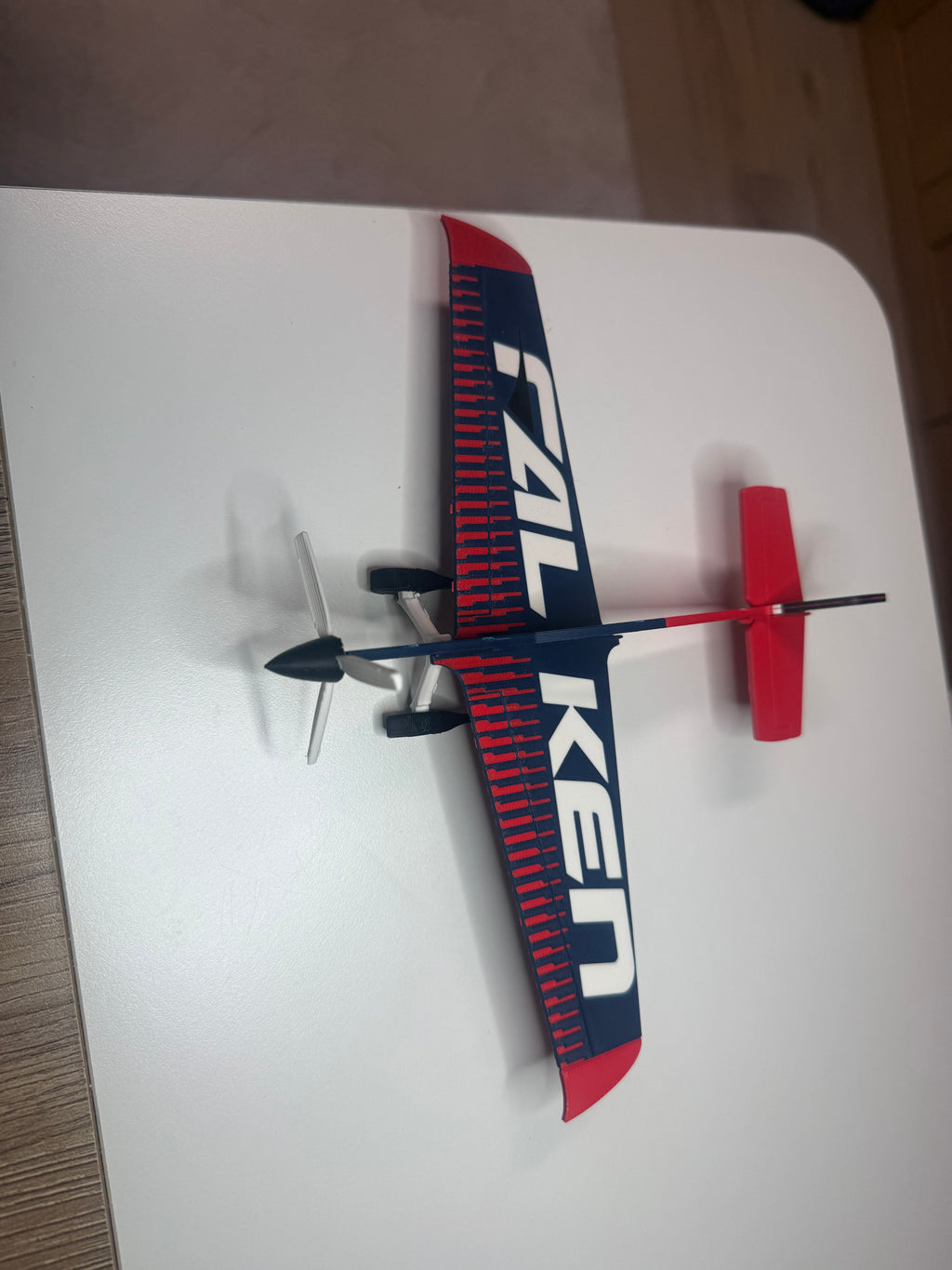 MXS-R Falken Aerobatic Plane 3D Printed Model | RC Airplane Display Build