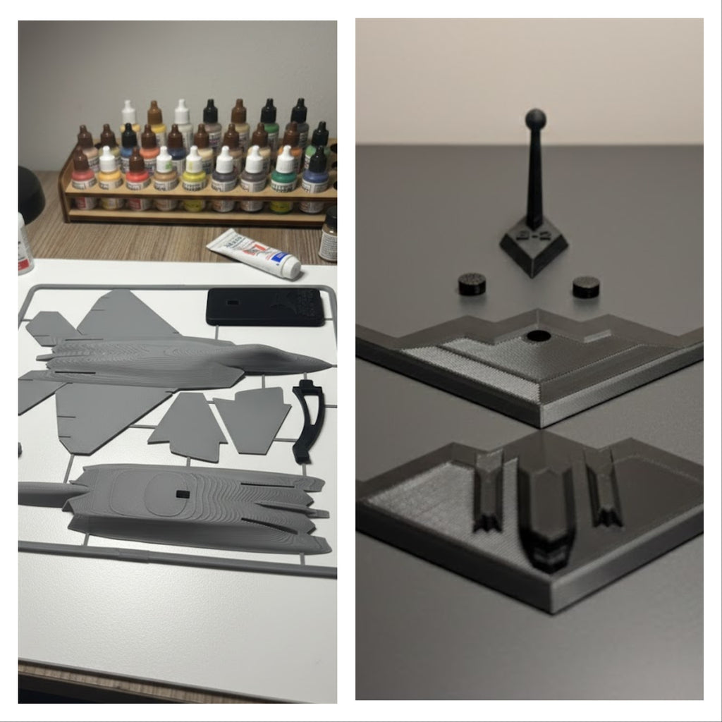 Choose Any 1, 2, 3, 4, or 5 Aircraft 3D Printed Model Kits – DIY Aviation Bundle