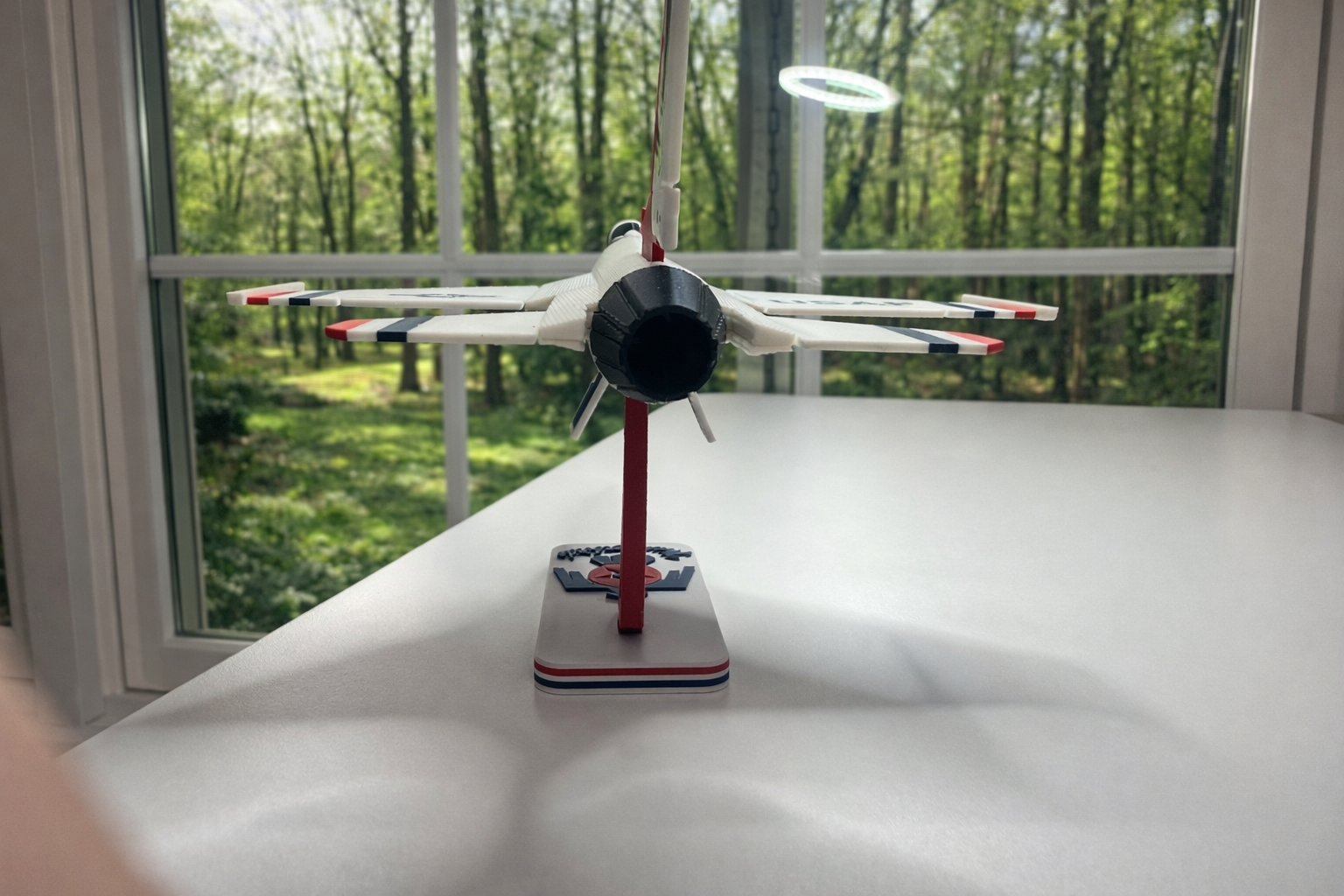 USAF Thunderbirds F-16 3D Printed Aircraft Model Kit – Air Demonstration Team Edition