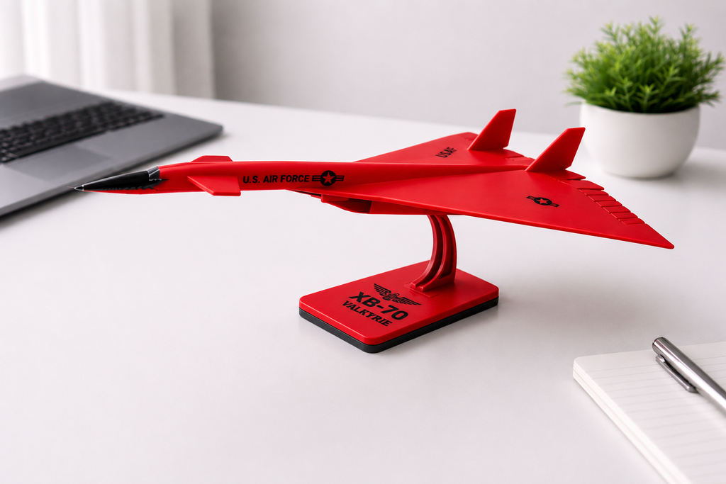 XB-70 Valkyrie 3D Printed Aircraft Model