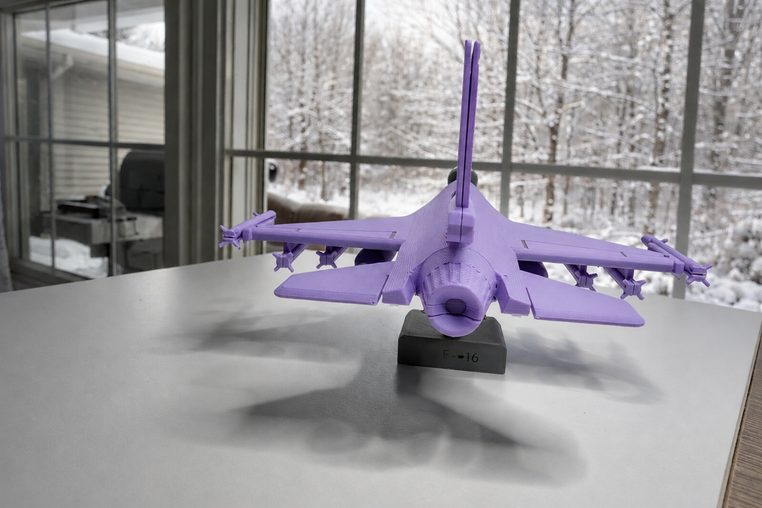 F-16 Falcon 3D Printed Model Kit F-16 Falcon 3D Printed Model Kit – Fighter Jet DIY Build – Military Aircraft Display – Aviation Desk Decor