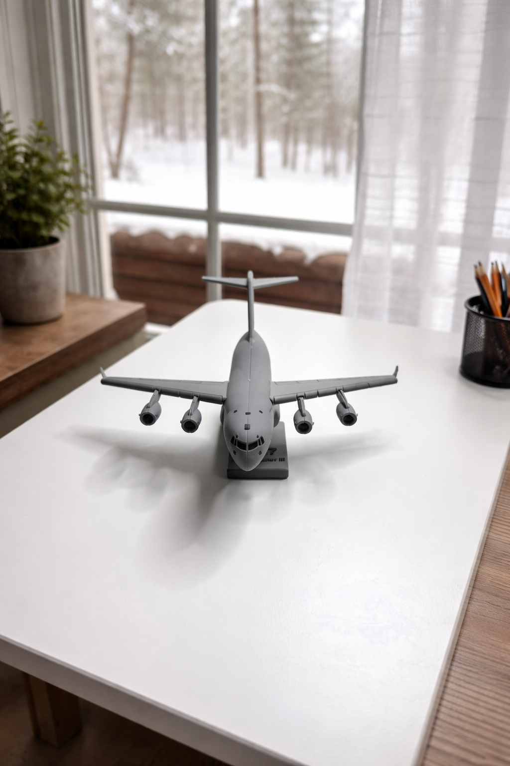 C-17 Globemaster III 3D Printed Aircraft Model Kit – USAF Military Cargo Plane