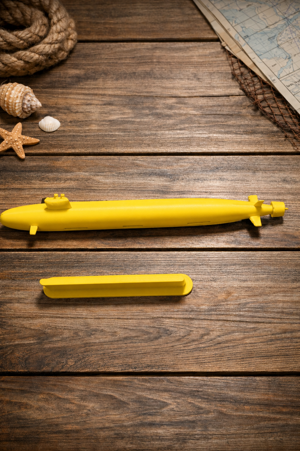 Virginia Class Submarine Display Model Virginia Class Submarine Display Model – 3D Printed Navy Submarine with Stand – Military Naval Desk Decor – Modern Submarine Display