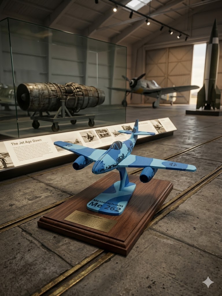 Messerschmitt Me 262 3D Printed Aircraft Model