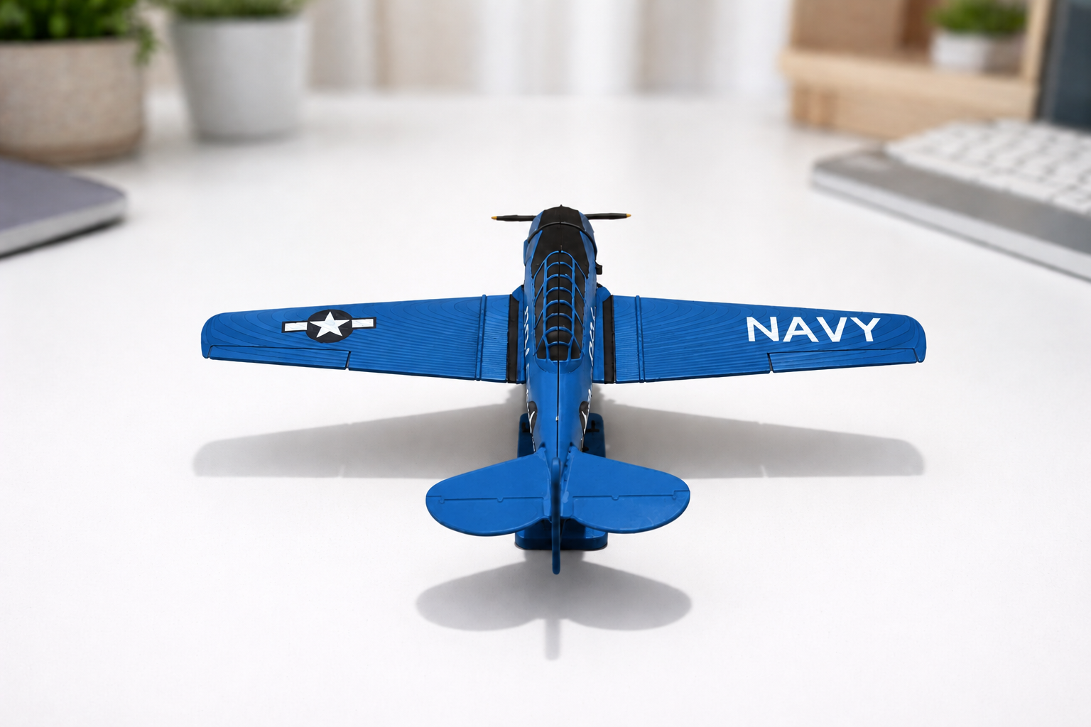 T-6 Texan 3D Printed Aircraft Model Kit – Vintage Navy Trainer Edition