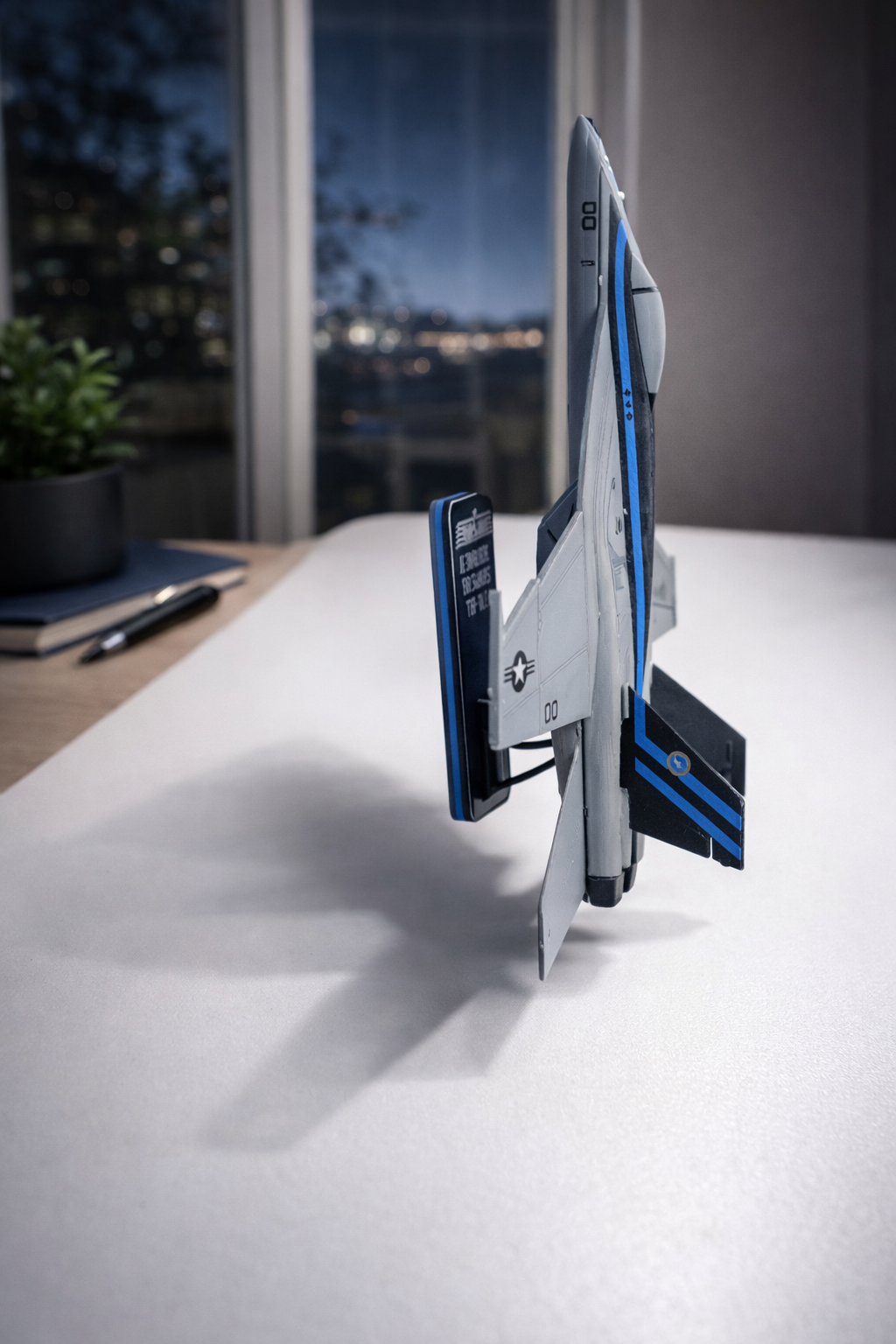Top Gun F/A-18 Super Hornet 3D Printed Aircraft Model Kit – Maverick Inspired Jet Edition