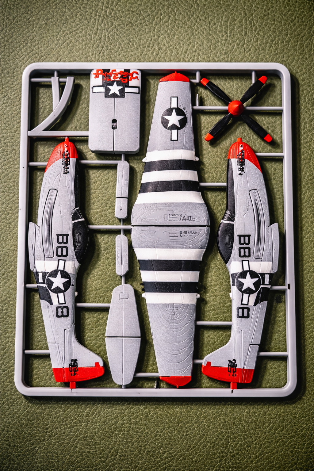 P-51D Mustang 3D Printed Aircraft Model Kit