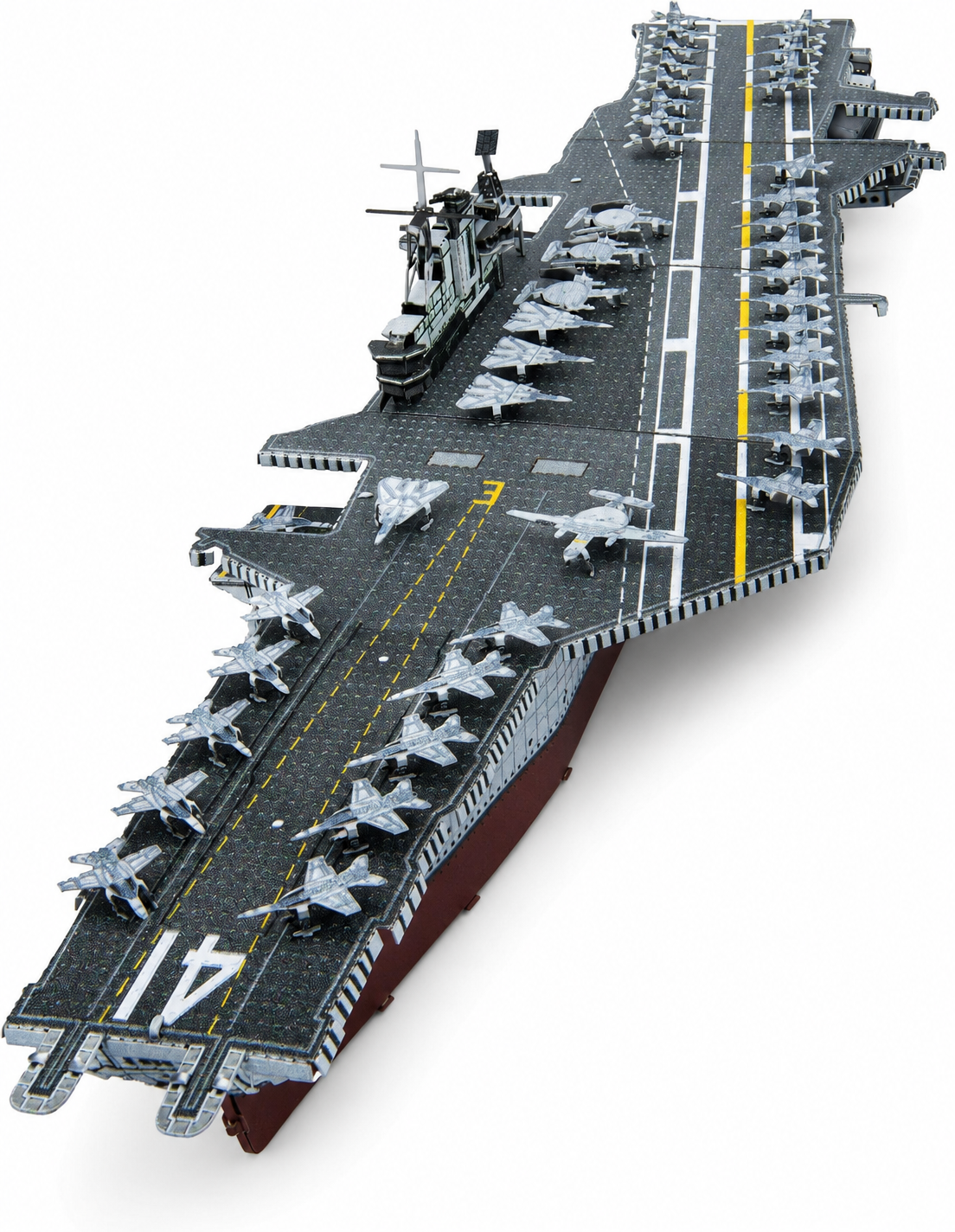 USS Midway Aircraft Carrier 3D Metal Model Kit – Premium Series