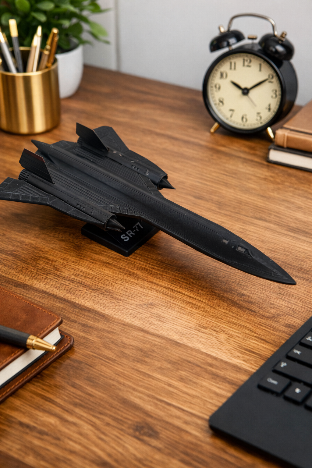 SR-71 Blackbird 3D Printed Model Kit SR-71 Blackbird 3D Printed Model Kit – Spy Plane Aircraft Display – Military Aviation DIY Build – Stealth Jet Desk Decor