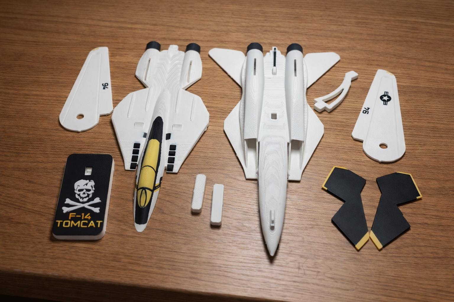 F-14 Tomcat 3D Printed Aircraft Model Kit – Classic Navy Fighter Jet Edition