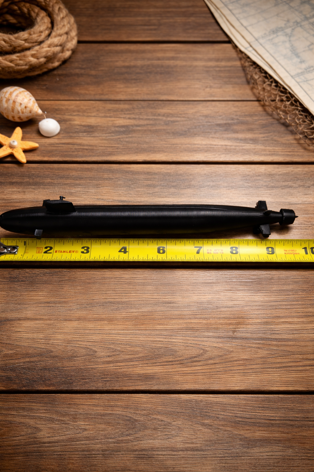 Virginia Class Submarine Display Model Virginia Class Submarine Display Model – 3D Printed Navy Submarine with Stand – Military Naval Desk Decor – Modern Submarine Display