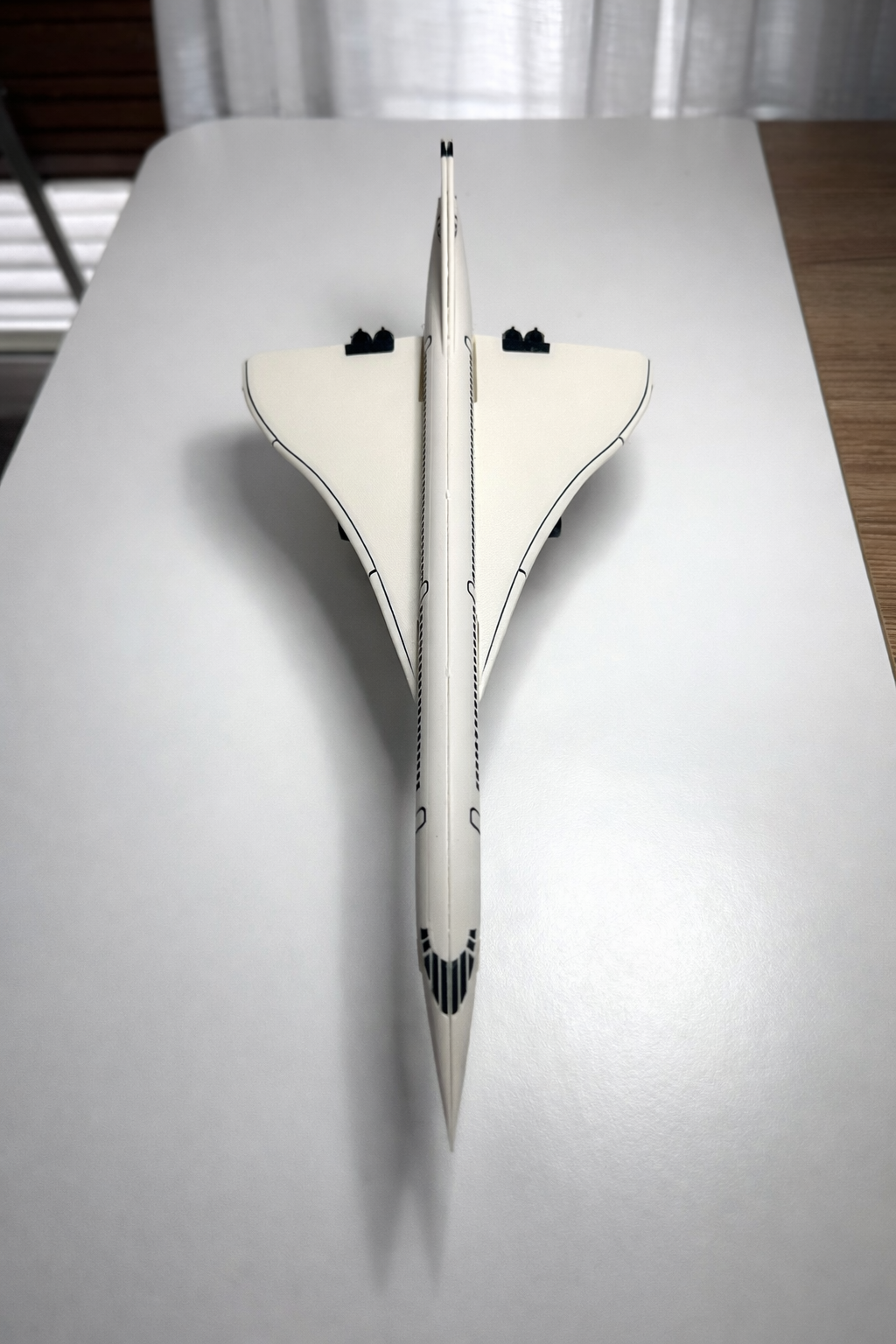 Concorde Supersonic Jet 3D Printed Aircraft Model Kit – Air France Edition