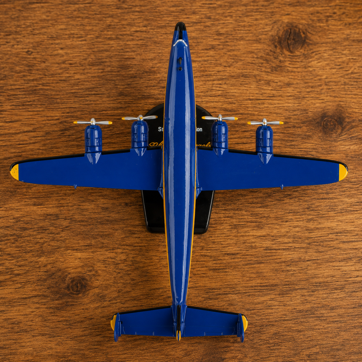 Blue Angels C-121J “Super Constellation” Die-Cast Aircraft Model – 1/300 Scale Display Plane