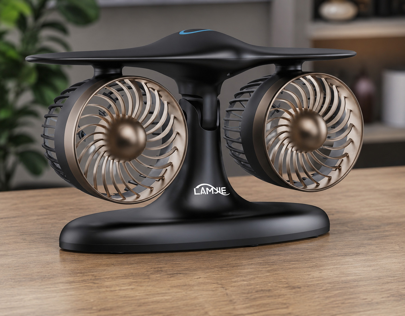 Jet Engine Desk Fan – USB-C Rechargeable Aviation Turbine Desktop Fan
